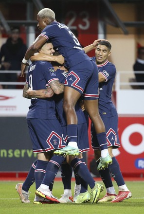 French Football Ligue 1 Match Stade Brestois 29 Vs Paris Saint-Germain ...