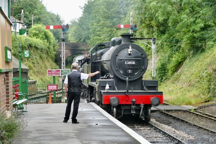 Steam Weekend on The Watercress Line, New Alresford, Hampshire, UK - 21 Aug 2021