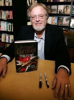 Bernard Cornwell promoting his book 'The Fort' at Waterstones, Oxford, Britain - 19 Oct 2010