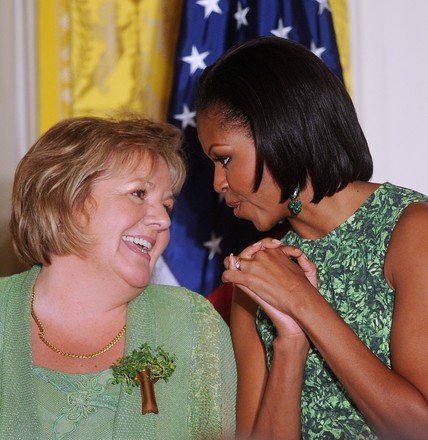 President Obama And First Lady Host St. Patrick's Day At The White House in Washington, District of Columbia, United States - 17 Mar 2011