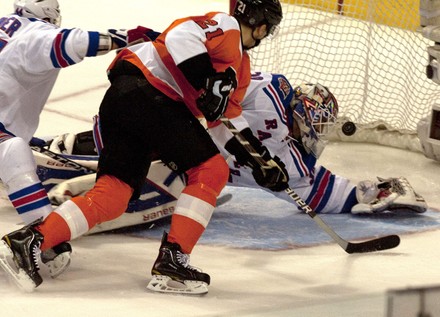 NHL Rangers Flyers, Philadelphia, Pennsylvania, United States - 03 Apr 2011