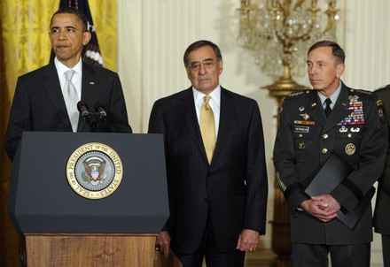 President Obama announces changes in military, intelligence leadership in Washington, District of Columbia, United States - 28 Apr 2011