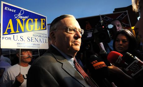 Sheriff Maricopa County Arizona Joe Arpaio Editorial Stock Photo