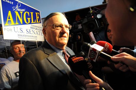 Sheriff Maricopa County Arizona Joe Arpaio Editorial Stock Photo