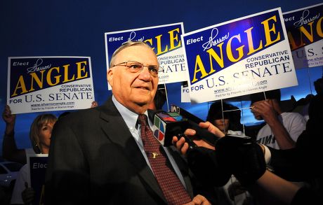 Sheriff Maricopa County Arizona Joe Arpaio Editorial Stock Photo