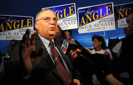 Sheriff Maricopa County Arizona Joe Arpaio Editorial Stock Photo