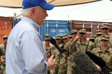 Defense Secretary Gates visits with troops on his farewell tour, Afghanistan - 06 Jun 2011