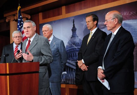 Sen. Kyl speaks on the TAA and Fair Trade Agreement in Washington, District of Columbia, United States - 30 Jun 2011