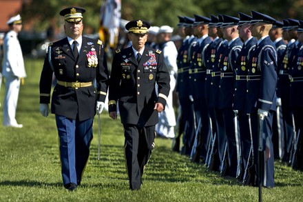 U.S. Army General David H. Petraeus retirement in Virginia, Ft Myer, United States - 31 Aug 2011