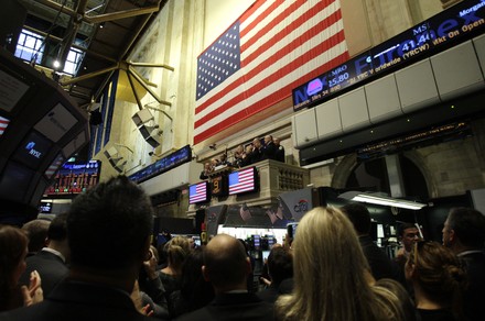 NYSE Euronext Commemorate 10th Anniversary of 9/11 on Wall Street in New York, United States - 09 Sep 2011