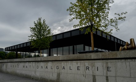 New National Gallery officially reopened after six years of renovation in Berlin, Germany - 22 Aug 2021