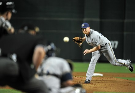 Milwaukee Brewers Corey Hart R Chats Editorial Stock Photo - Stock