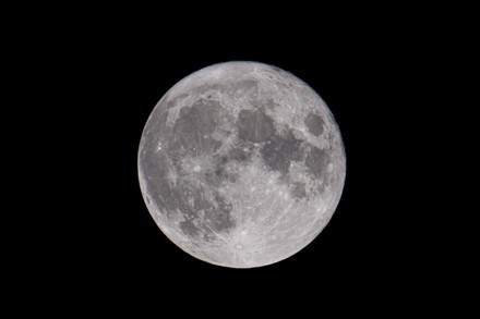 August Sturgeon Full Moon In Greece, Kalochori - 22 Aug 2021