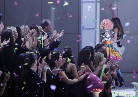Nicki Minaj Walks Off Runway Victorias Editorial Stock Photo - Stock