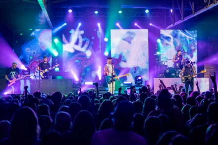 All Time Low in concert at Marathon Music Works, Nashville, Tennessee, USA - 22 Aug 2021