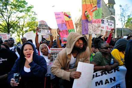 Atlantans crowd Capitol to rally for slain Florida youth Trayvon Martin, Atlanta, Georgia, United States - 26 Mar 2012