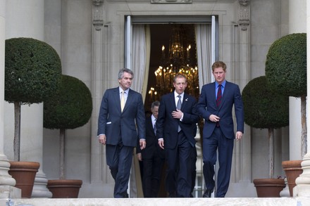 Prince Harry arrives for a reception for U.S. and British Wounded Warriors in Washington, District of Columbia, United States - 07 May 2012