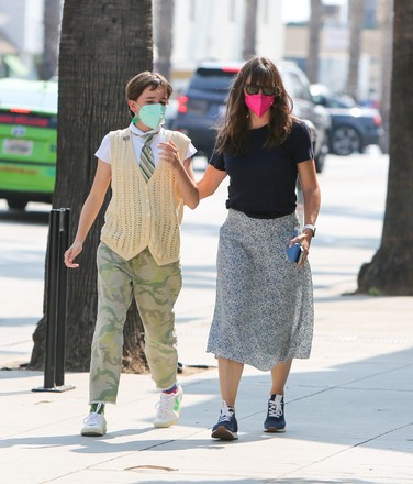 Jennifer Garner and Seraphina Affleck out in Los Angeles, California, USA - 23 Aug 2021