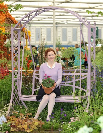 Geraldine Somerville at 2012 Chelsea Flower Show, London, England - 21 May 2012