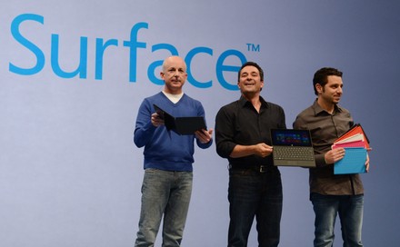 Microsoft Announcement, Los Angeles, California, United States - 19 Jun 2012