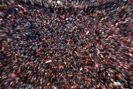 Egyptians Celebrate Victory of Mohammed Morsi in Presidential Election, Cairo, Egypt - 24 Jun 2012