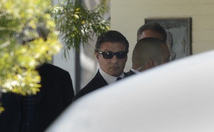 Sage Stallone Funeral, Los Angeles, California, United States - 21 Jul 2012