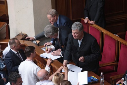 Solemn sitting of Verkhovna Rada on 30th Independence Day, Kyiv, Ukraine - 24 Aug 2021