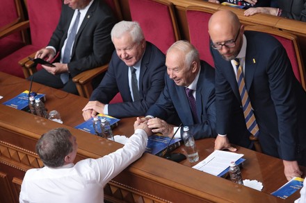 Solemn sitting of Verkhovna Rada on 30th Independence Day, Kyiv, Ukraine - 24 Aug 2021