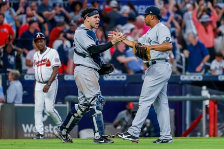 New York Yankees Closing Pitcher Wandy Editorial Stock Photo