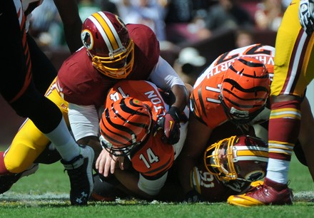 NFL Bengals Redskins, Landover, Maryland, United States - 23 Sep 2012