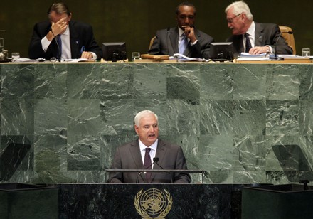 67th United Nations General Assembly, New York, United States - 25 Sep 2012