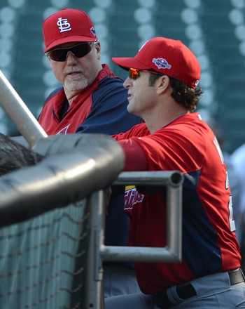 Mark McGwire St. Louis Cardinals Editorial Stock Image - Image of