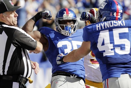 NFL Giants Redskins, East Rutherford, New Jersey, United States - 21 Oct 2012