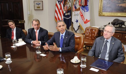 U.S. President Obama Meets With a Bipartisan Group of Cngressional Leaders, Washington, United States - 16 Nov 2012