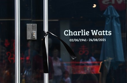 Death of Rolling Stones drummer Charlie Watts, London, United Kingdom - 25 Aug 2021