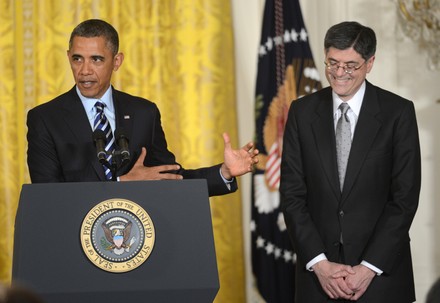 Obama Picks Lew as New Treasury Secretary, Washington, District of Columbia, United States - 10 Jan 2013