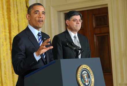 President Obama announces Jacob Lew to be his Tresury Secretary Nominee in Washington, District of Columbia, United States - 10 Jan 2013