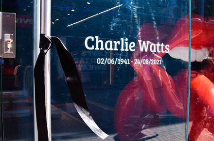 Charlie Watts tribute London, UK - 25 Aug 2021
