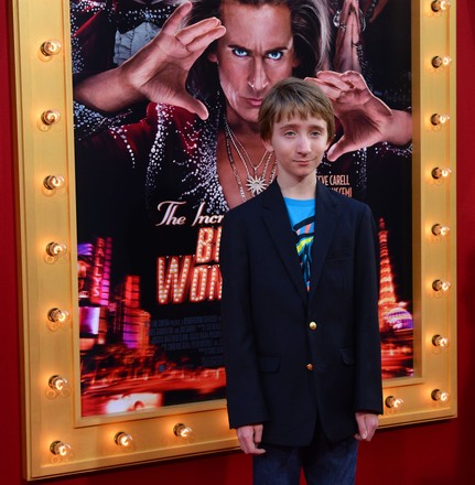 Luke Vanek, a cast member in the motion comedy "The Incredible Burt Wonderstone", attends the premiere of the film at TCL Chinese Theatre in the Hollywood section of Los Angeles on March 11, 2013.