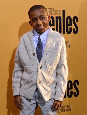 Tylen Jacob Williams arrives at the world premiere of "Peeples" at the ArcLilght Hollywood in the Hollywood section of Los Angeles on May 8, 2013.