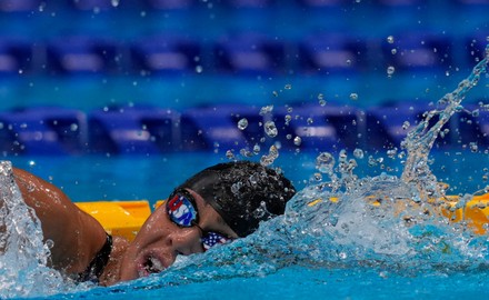 Anastasia Pagonis Usa Winning Gold Beating Editorial Stock Photo