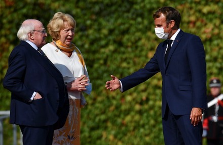 French President Macron visits Dublin, Ireland - 26 Aug 2021