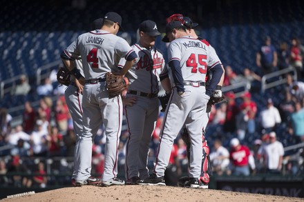 Atlanta Braves Closer Greg Kimbrel Meets Editorial Stock Photo - Stock