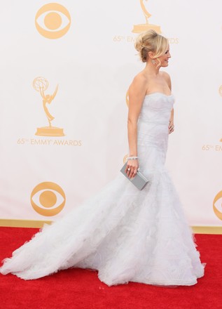 Actress Malin Ackerman Arrives 65th Primetime Editorial Stock Photo