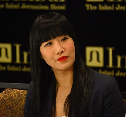 Actress Vivian Bang Visits Israel, Jerusalem - 06 Oct 2013