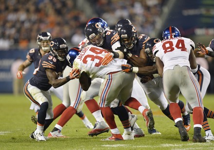 NFL Giants Bears, Chicago, Illinois, United States - 10 Oct 2013