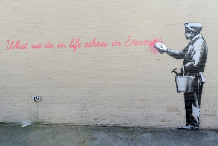 Mural Created By British Street Artist Editorial Stock Photo - Stock
