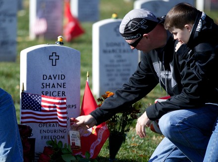 Veterans Day at Arlington National Cemetery, Virginia, Usa - 11 Nov 2013