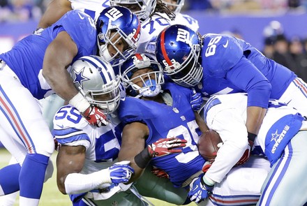 NFL Giants Cowboys, East Rutherford, New Jersey, United States - 24 Nov 2013