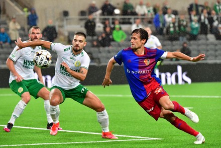 Hammarby v Basel, Europa Conference League, second leg play-off, Football, Tele2 Arena, Stockholm, Sweden - 26 Aug 2021